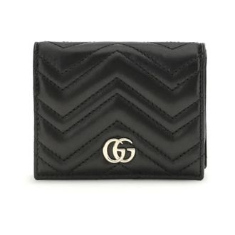 Gucci Mini Billetera GG Charme Lam - Accessories - Mujer - Negro - ONE SIZE