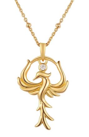 Mantra Phoenix - I Am Rising necklace in Gold at Nordstrom
