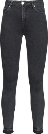 Pinko Pinko, Jeans, Dames, Zwart, W30, Katoen, Zwarte Skinny Jeans Casual Stijl