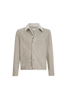 Brunello Cucinelli Garment-dyed outerwear jacket in Khaki at Nordstrom, Size 54 It