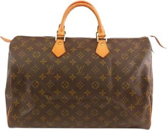 Louis Vuitton Pre-owned Handbags, female, Brown, Size: ONE SIZE Pre-owned Vintage Handbag