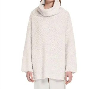 Max Mara Vodka Classic Knit Sweater In Off White
