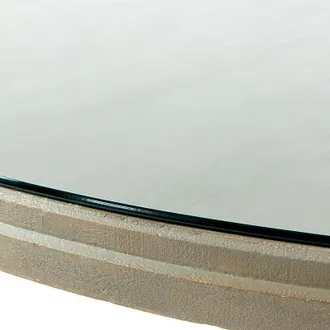 Ballard Designs Custom Glass Top for Sienna Dining Table - Ballard Designs