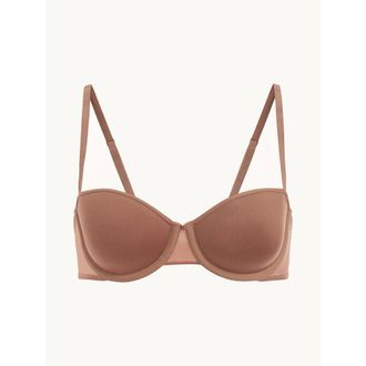 Wolford Sheer Opaque Bandeau Bra