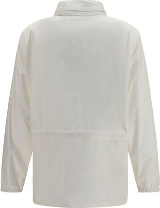 Burberry Womens White Polyamide Shell Jacket Clothing