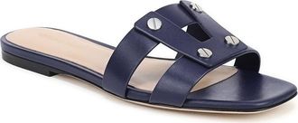 Veronica Beard Via Slide Sandal in Navy at Nordstrom, Size 6.5