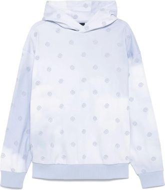 BOSS Felpa con cappuccio e monogramma B - Blu