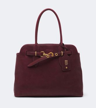 Miu Miu Aventure Medium leather shoulder bag