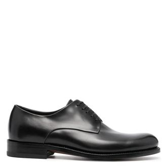 Ferragamo Ferragamo Tramezza Leather Derby Shoes
