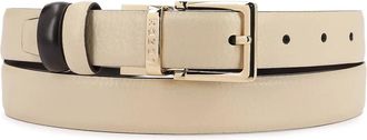 Kazar Accessoires, Dames, Bruin, 90 CM, Leer, Perkins Two-sided Belt