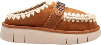 Mou Bounce Clog - Dames - Slip ons - Bruin - 37 EU - Schoenen