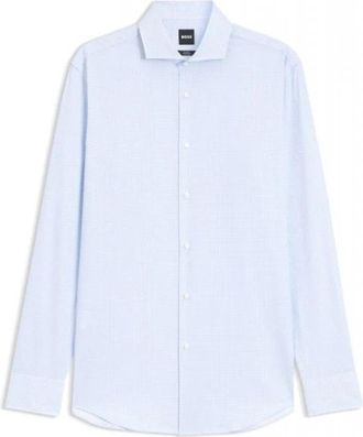 HUGO BOSS Overhemden > Nette Overhemden - Heren - Zakelijke Overhemden - Blauw - 3XL - Overhemden