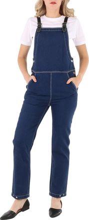 Burberry Ladies Dark Canvas Blue Jumpsuit, Brand Size 4 (US Size 2)