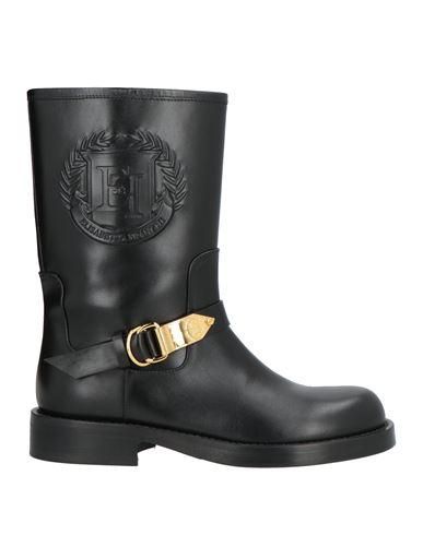 ロングブーツ ELISABETTA FRANCHI FW25 Logo strap boots (SA57B56E2 110) Elisabetta franchi Logo strap boots available on julian