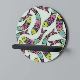 OEM Estante Redondo Indian Fish Negro