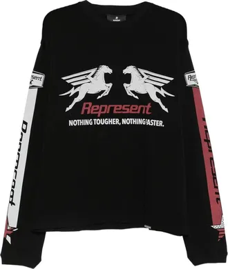 Represent Graphic-print Polo Shirt