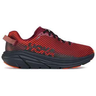 Hoka One One Hoka Rincon 2 Textile Mens Low Top Trainers - Cordovan Anthracite - Size:UK 10.5