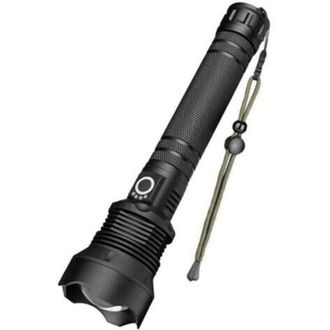 OEM Linterna Led, 90000 L&uacute;menes Xhp70 Ultra Potente, Ajustable, Con Zoom, Resistente Al Agua, Recargable Por Usb, Contiene Bater&iacute;as Recargables De Alta Ca