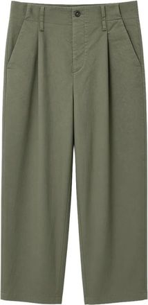 N&deg;21 Relaxed Chino Broek - Heren - Chinos - Groen - S - Katoen - Broeken