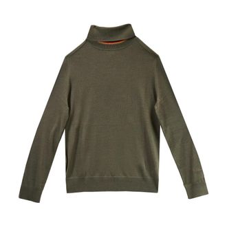 Paul Smith Turtlenecks, male, Green, Size: XL Dolcevita Merinos Extrafine
