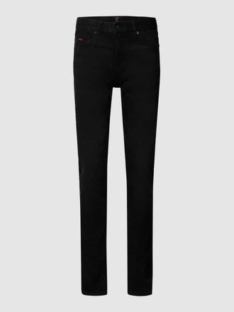 Boss Orange by Hugo Boss BOSS Orange Slim Fit Jeans mit Stretch-Anteil Modell Delaware in Black, Größe 36/34