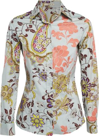 Etro Camicia con stampa paisley - Blu