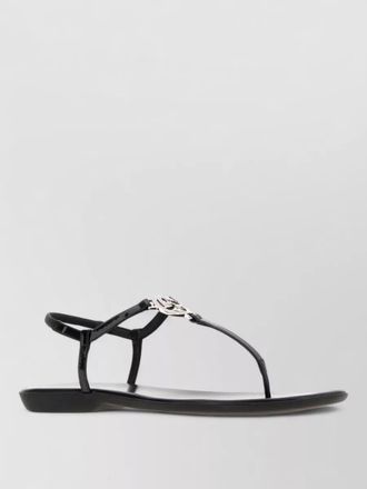 Gucci leather sandals flat sole open toe