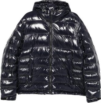 Napapijri Glossy Quilted Hooded Jacket