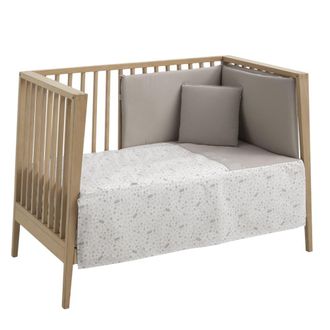 Cambrass Jgo 2 pcs.colcha i-v. Cuna 60 beige 60x120x3 cm