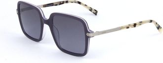 Levi's Womens Square Sunglasses Gradient Lenses - Grey Resin - One Size
