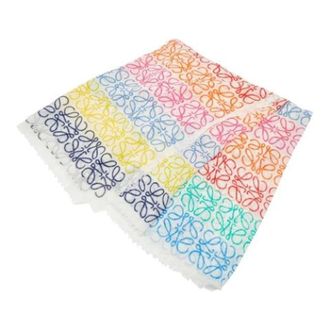 Loewe Pre-owned Scarves, female, Multicolor, Size: ONE SIZE Pre-owned Stole