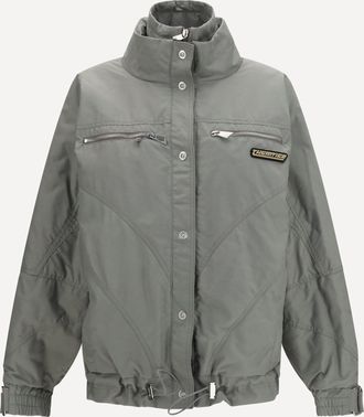 The Attico Bomber con collo alto e cerniere Woman 38
