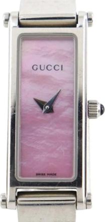 Gucci Pre-owned Watches, female, Pink, Size: ONE SIZE Pre-owned Vintage Watch