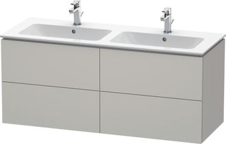 Duravit Mueble Bajo Lavabo L-cube 1290x481x550mm Hormig&oacute;n