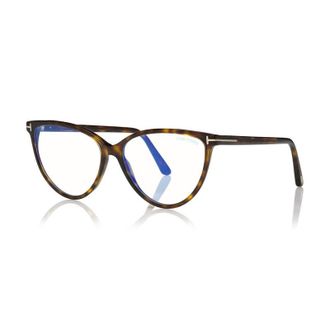 Tom Ford FT5743-B 052 Shiny Classic Dark Havana 57mm