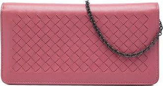 Bottega Veneta Pre-owned Bottega Veneta Nappa Intrecciato Continental Wallet on Chain Ladies 2B4R9U3COU01FGPS