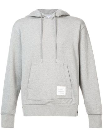 Thom Browne Sudadera Con Capucha Y Rayas Cb Rwb En Loopback Cl&aacute;sico
