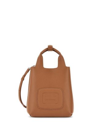 Hogan H-Bag mini bag - women - Leather - One Size - Brown