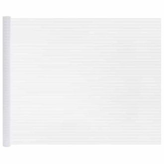 Berkfield Home Full Frosted Privacy Window Film Adhesive Stripes 0.9x100 m in White