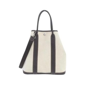 Herm&egrave;s Pre-owned Vintage Toile H Tote - Pre-owned - Mujer - Beige - ONE SIZE