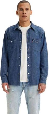Levi's Denim Overhemden - Heren - Spijkeroverhemden - Blauw - M - Denim - Overhemden