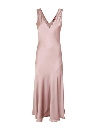 Max Mara Satin midi dress