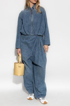 Loewe Denim Jacket, Womens, Blue