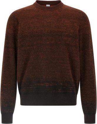 Berluti Brown Brushed Patina sweater