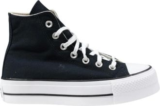 Converse Schoenen, Dames, Zwart, 40 EU, Polyester, Chuck Taylor All Star Lift Platform