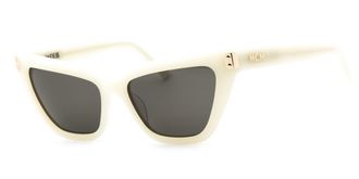 MCM MW0010 21A Womens Sunglasses White Size 54