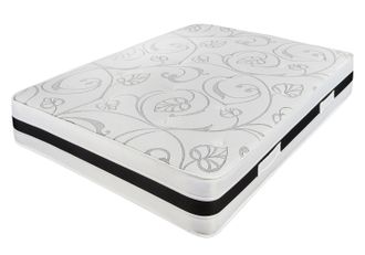 Comfort Beds Buckingham Orthopaedic Firm Mattress in White | Size: Single