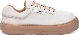 Sunnei Suede Sneaker - Beige/Brown