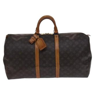 Louis Vuitton Pre-owned Weekend Bags, unisex, Brown, Size: ONE SIZE Pre-owned Keepall bag