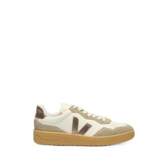 Veja V-90 Leather Pure Bronze Natural Sneakers